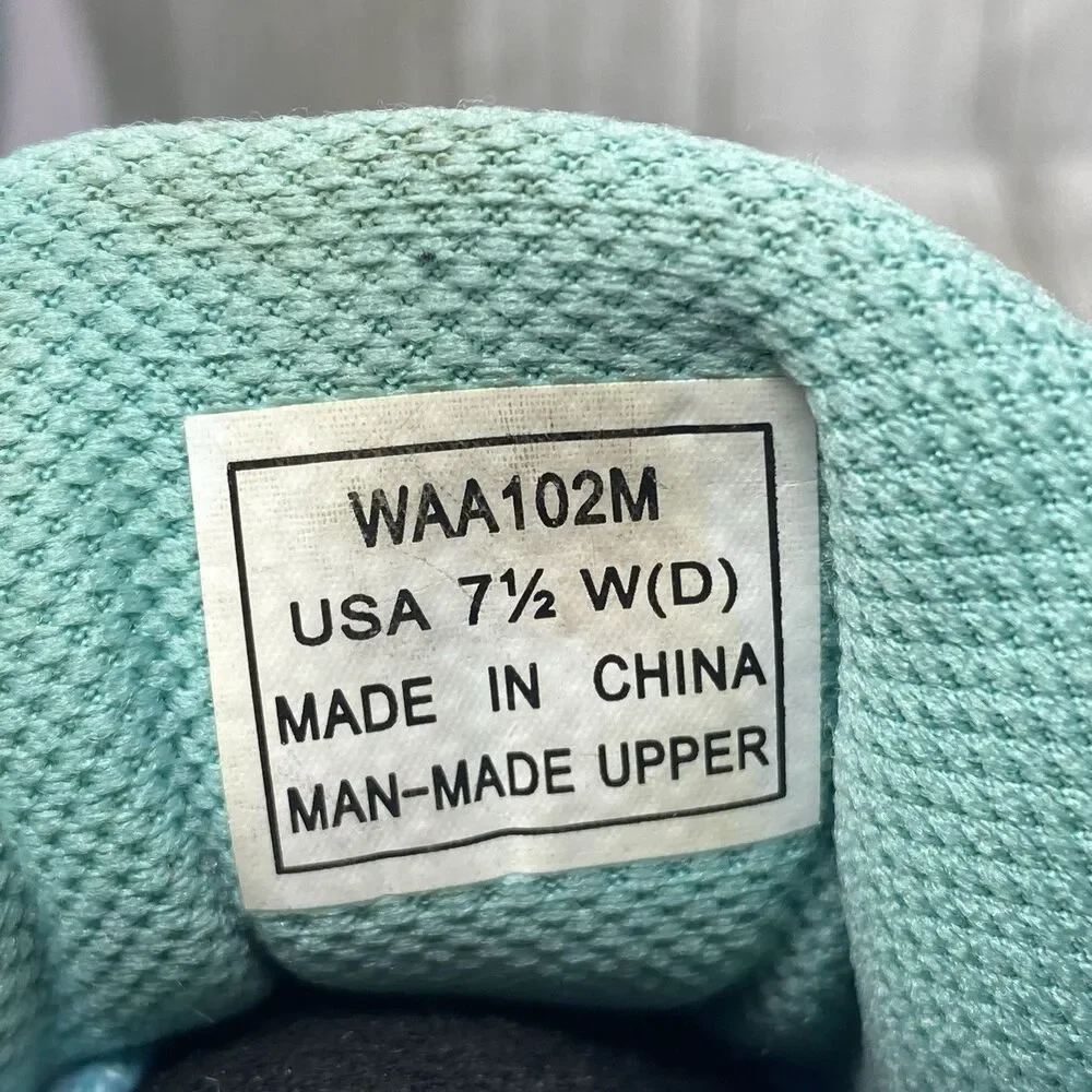 PROPET ONE Grey/Mint Women's 7.5 W(D) Walking Diabetic Stability Shoe WAA102M - Picture 10 of 10